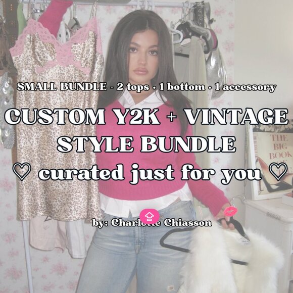 Custom Y2K + Vintage Style Bundle (Curated For You) -- SMALL BUNDLE - Picture 1 of 8